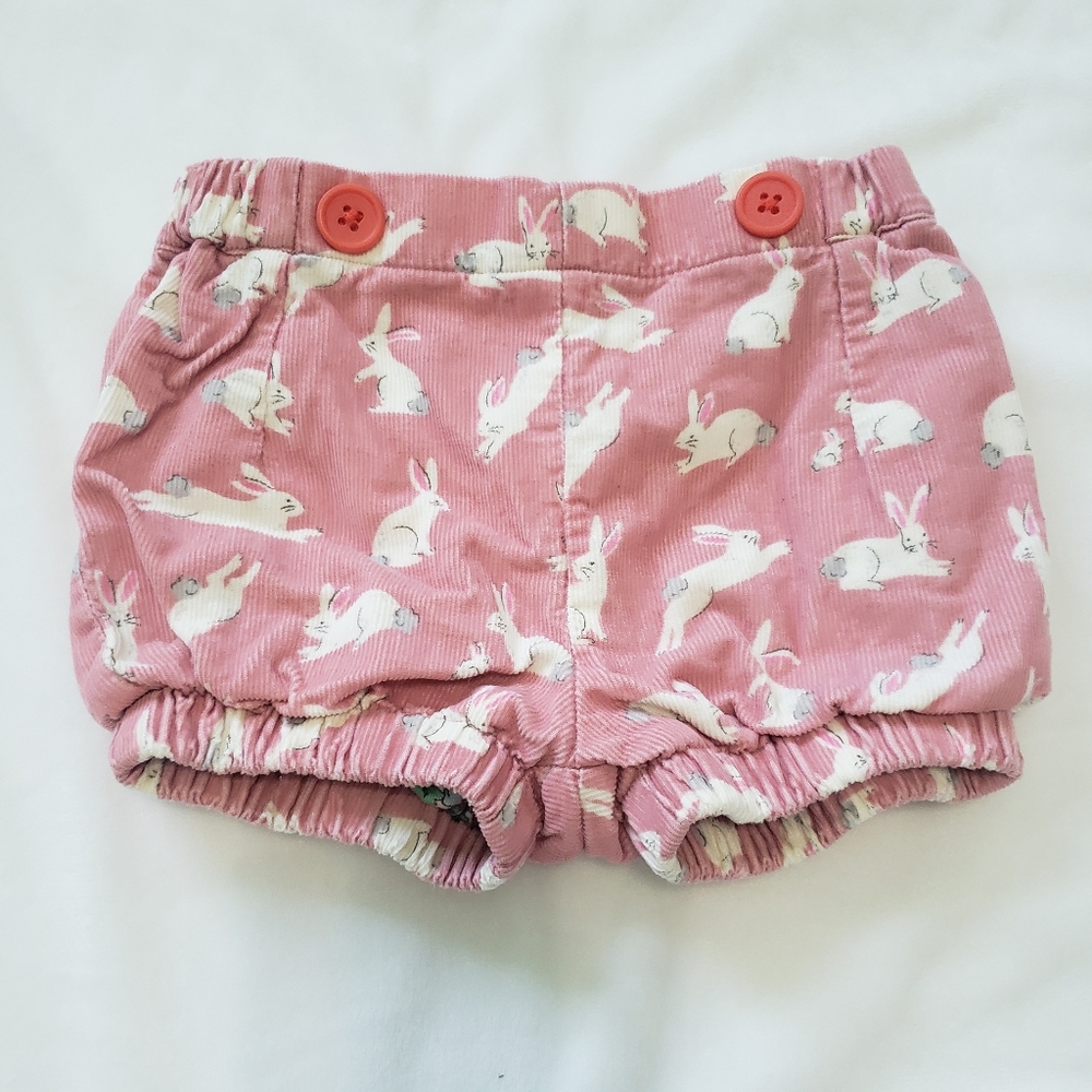 Baby Boden Bunny Corduroy Bloomer Shorts